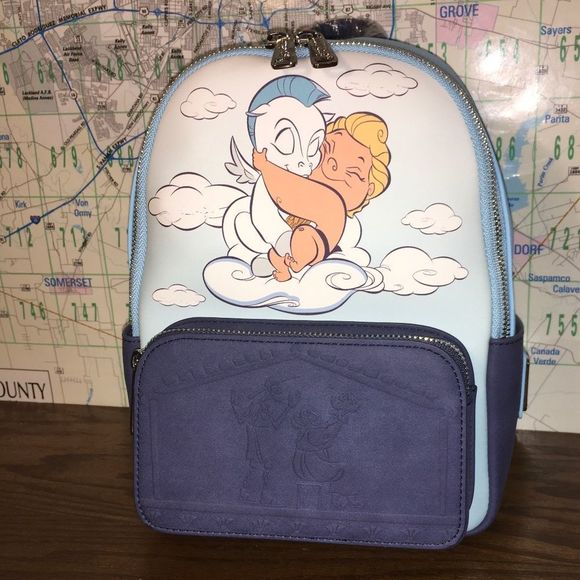 Loungefly Hercules backpack and cardholder set main image 6